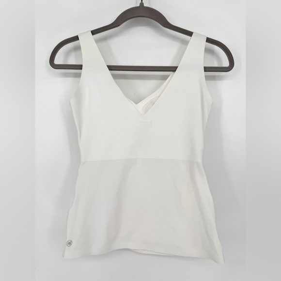 Honeylove LiftWear Bra Shapewear Tank Top Wireless Removable Cups White M Medium - Picture 2 of 15